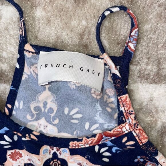 Stitch Fix French Grey Melcy brushed knit dress soft flowy SZ SM - Picture 9 of 9